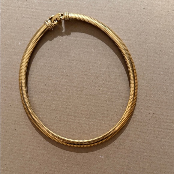 Monet Jewelry - Fashionable Vtg Monet Gold-Tone Flexible Necklace